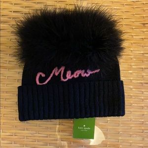 Kate Spade Meow Beanie